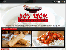 Tablet Screenshot of joywokkc.com